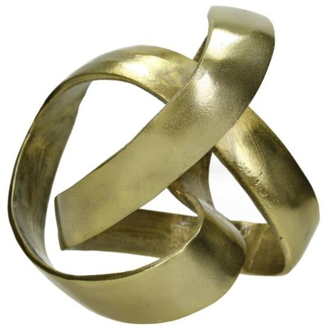 Kersten Ornamentknoop Goud 17x20x23cm