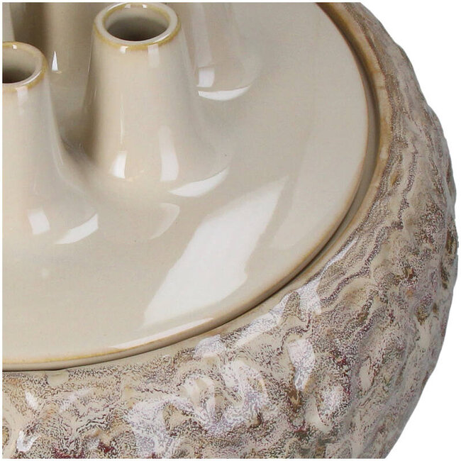 Kersten Vaas Stoneware Zand 35,5x35,5x25cm