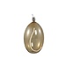 PTMD Adilia Amber glass oil lamp round high
