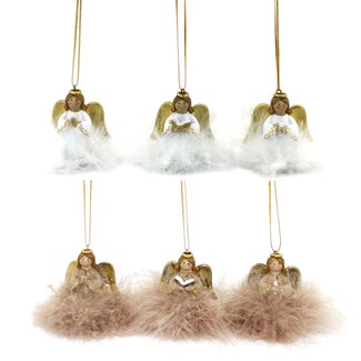 Home Society Ornament Angel Ester Ass. 6