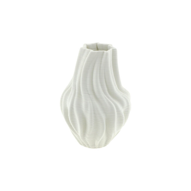 Home Society 3D-print Vaas Atlantis Aqua wit