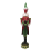 Colmore Decorative nutcracker green/red resin 12x11x54