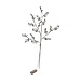 Home Society Tak Juniper LED Rood