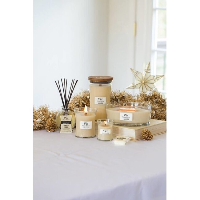 Woodwick Vanilla Bean Large Candle WoodWick© 130h.