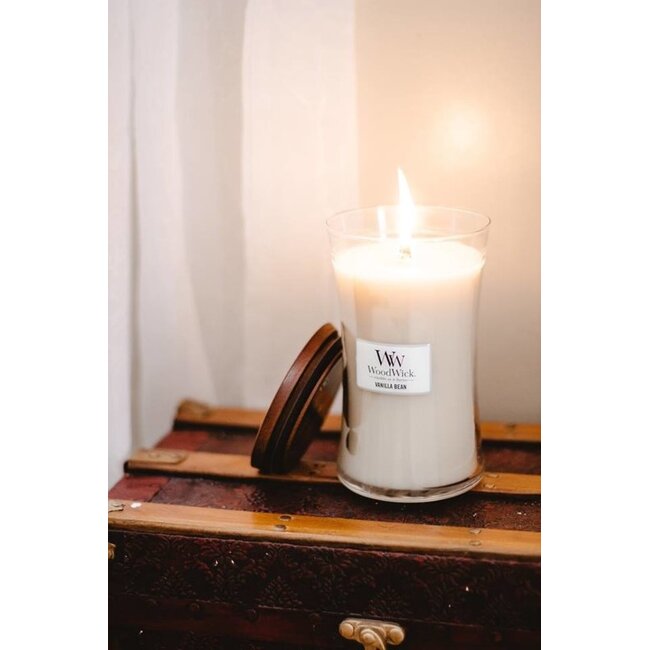 Woodwick Vanilla Bean Large Candle WoodWick© 130h.