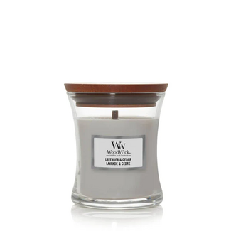 Woodwick Lavender & Cedar Mini Candle WoodWick© 20h.