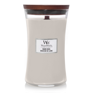 Woodwick Warm Wool Large Candle WoodWick© 130h.