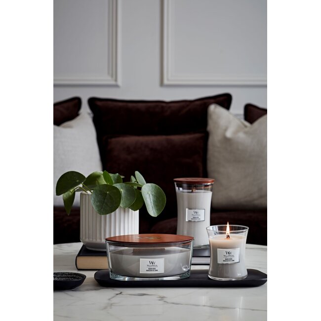 Woodwick Warm Wool Large Candle WoodWick© 130h.
