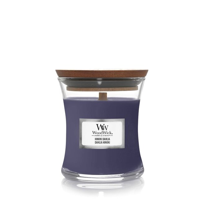 Woodwick Hinoki Dahlia Mini Candle WoodWick© 20h.