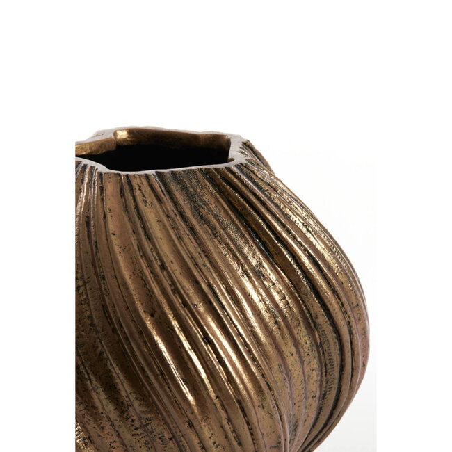 Light & Living Vaas deco Ø34x32 cm YATUNG antiek brons