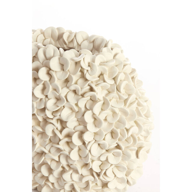 Light & Living Vaas deco 31,5x17x28 cm PHYLIA crème