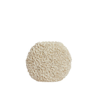 Light & Living Vaas deco 44x20,5x38,5 cm PHYLIA crème