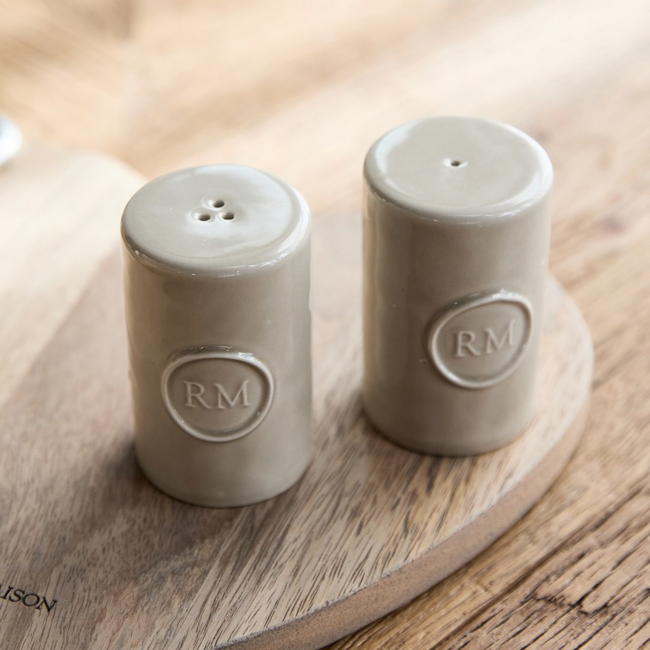 Riviera Maison Portofino Salt & Pepper Set flax
