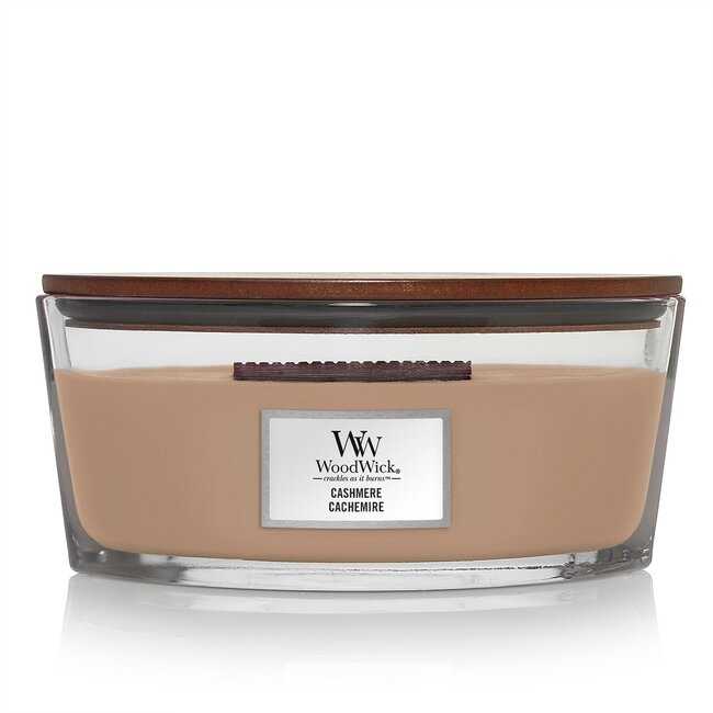 Woodwick Cashmere Ellipse Candle WoodWick© 50h.