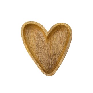 Zusss Houten kom hartje M naturel Zusss Houten kom hartje M naturel