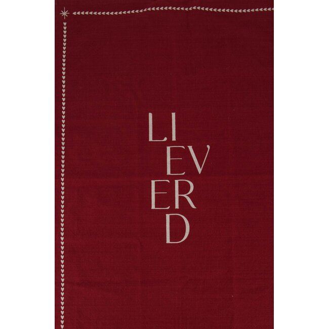 Zusss Keukenset lieverd wit/donkerrood