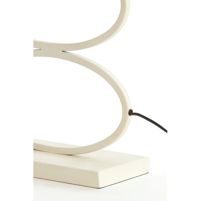 Light & Living Lampvoet 33x17x42 cm STELIUS crème