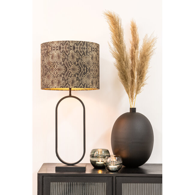 Light & Living Lampvoet 21x13x55 cm JAMIRI mat zwart