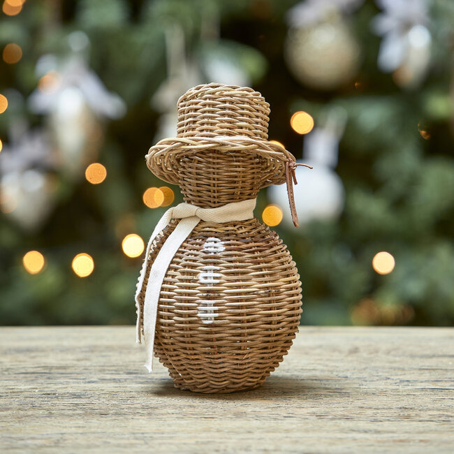 Riviera Maison Rustic Rattan Snowman M