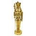 Werner Voß Nutcracker Major Mint Goud - 98 cm