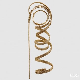 EDG Glittertak krul goud