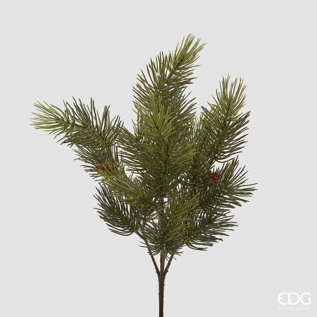 EDG Pine tree with Pine cones bush H 45 cm
