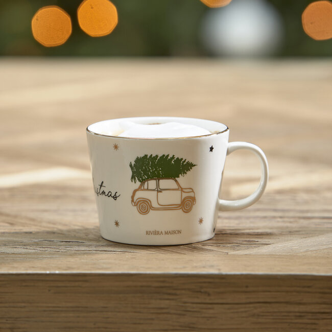 Riviera Maison RM Driving Home For Christmas Mug