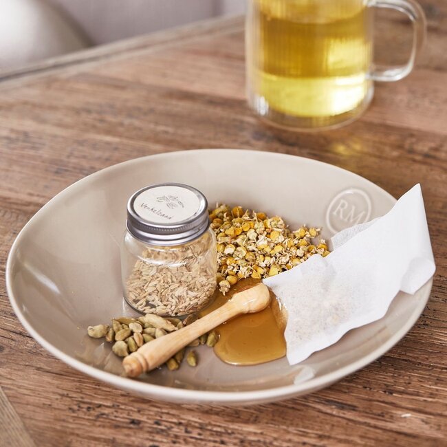 Riviera Maison Portofino Pasta Plate flax