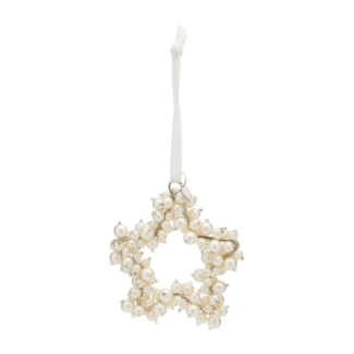 Riviera Maison Classic Pearl Star Ornament Riviera Maison Classic Pearl Star Ornament