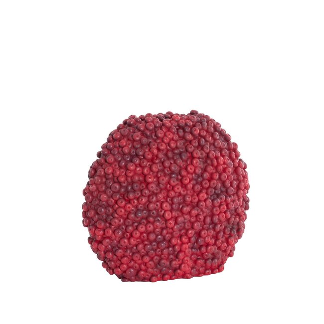 Light & Living Vaas Deco 44X19X37 Cm Berries Burgundy