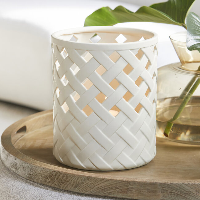 Riviera Maison Windlicht Danae Woven L