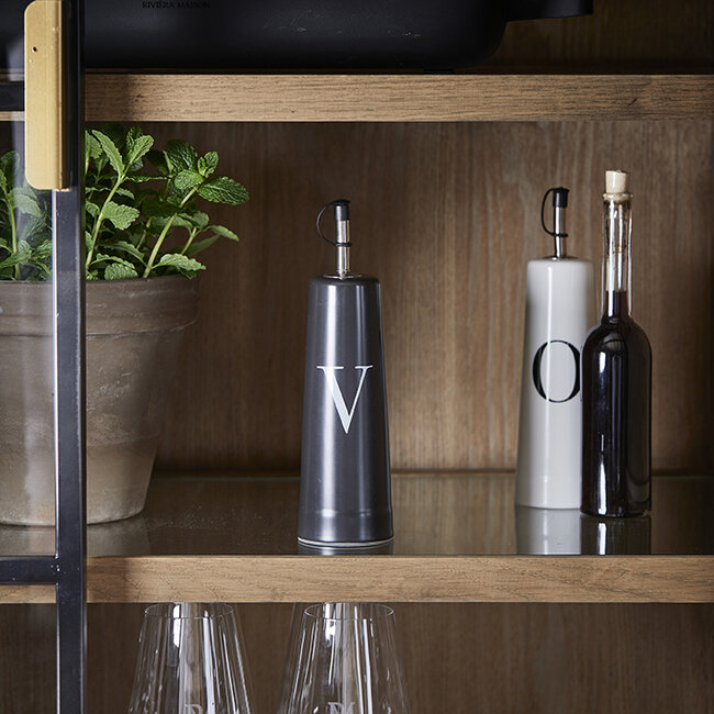 Riviera Maison Lancaster Vinegar Bottle black