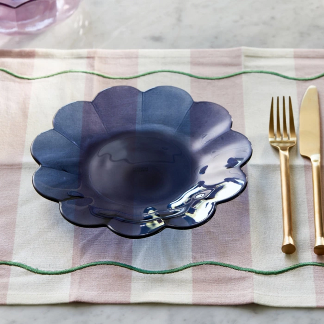 Riviera Maison Bord Toulouse blauw