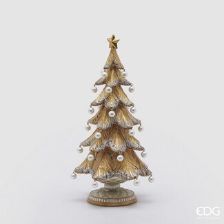 EDG Kerstboom parel goud/zilver H36cm Ø19cm EDG Kerstboom parel goud/zilver H36cm Ø19cm