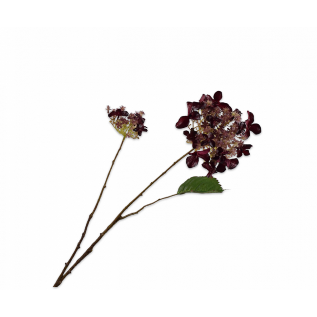 Silk-Ka HORTENSIA TAK BORDEAUX RT 71 cm