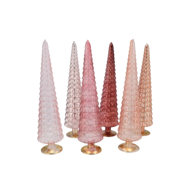 Twinkle sweets pink mix glass tree shiny ass 9x45cm