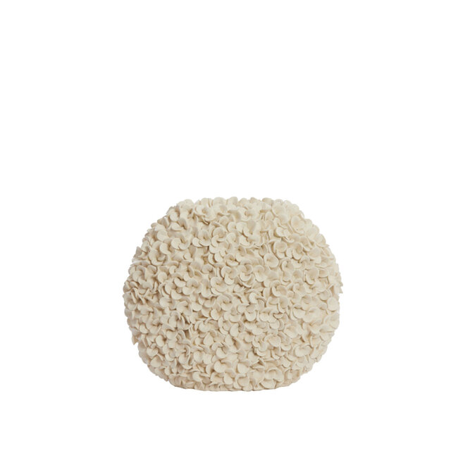 Light & Living Vaas deco 44x20,5x38,5 cm PHYLIA crème