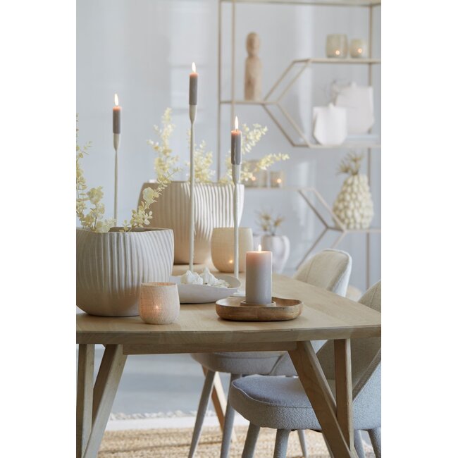 Light & Living Kandelaar Ø10,5x40 cm ICARUS crème