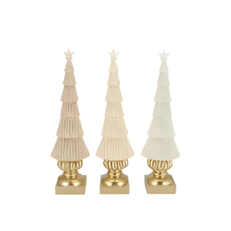 Fab Cozy Sand X-Mas Tree Ass.10x10x36 cm Fab Cozy Sand X-Mas Tree Ass.10x10x36 cm