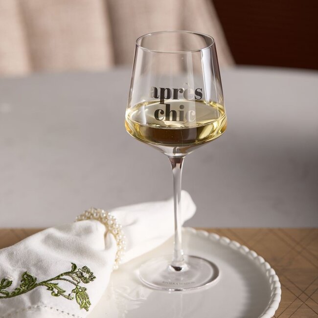 Riviera Maison Après Chic Wine Glass