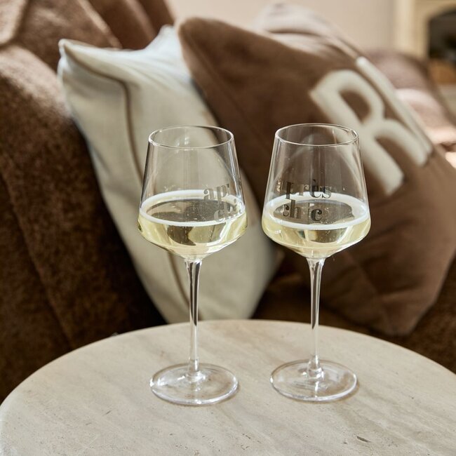 Riviera Maison Après Chic Wine Glass