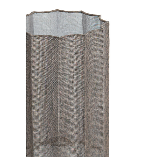 Light & Living Kap cilinder 24-24-35 Cm Disli Linnen bruin