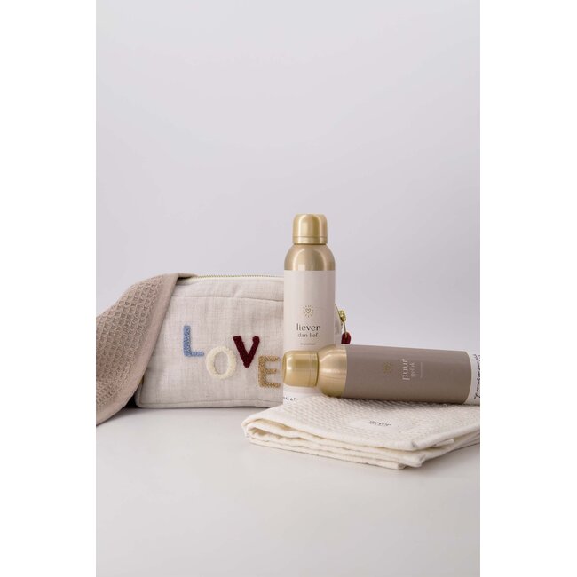 Zusss Gastendoekje puur geluk zand