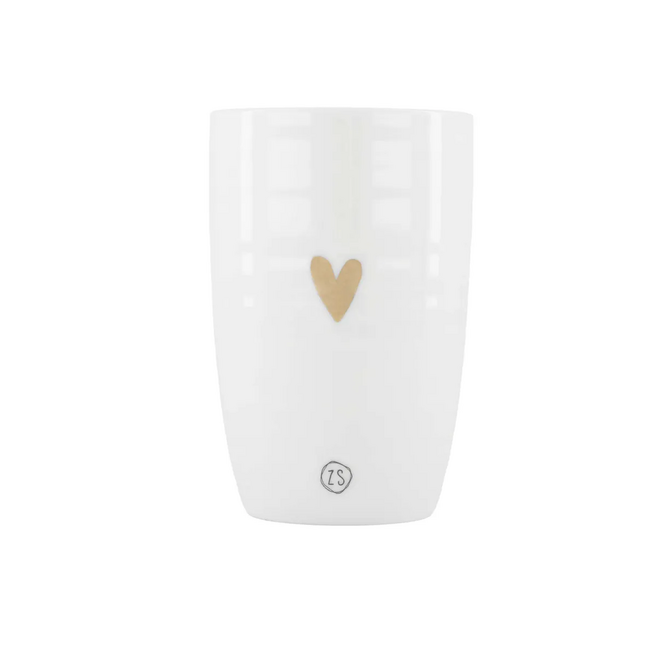 Zusss Mok L goud hartje