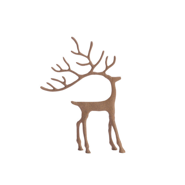 Light & Living Ornament 27,5x7x39 cm DEER terra + bruin