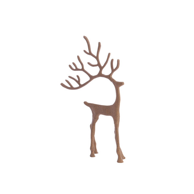 Light & Living Ornament 27,5x7x39 cm DEER terra + bruin