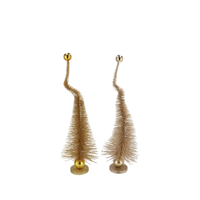 Sparkle glitter wild brown mix tree ass 45x15cm