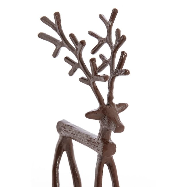 Light & Living Ornament 20,5X17X36 cm Reindeer Shiny Brown