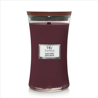 Woodwick Black Cherry Large Candle WoodWick© 130h. Woodwick Black Cherry Large Candle WoodWick© 130h.