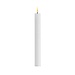 Deluxe Homeart White LED Dinner Candle 2 stuks Ø9.2,2 x 24 cm
